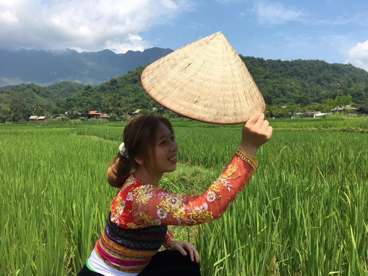 Truong Huy Homestay Mai Chau Exteriör bild