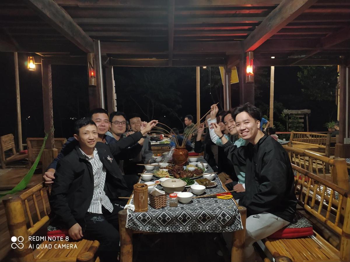 Truong Huy Homestay Mai Chau Exteriör bild
