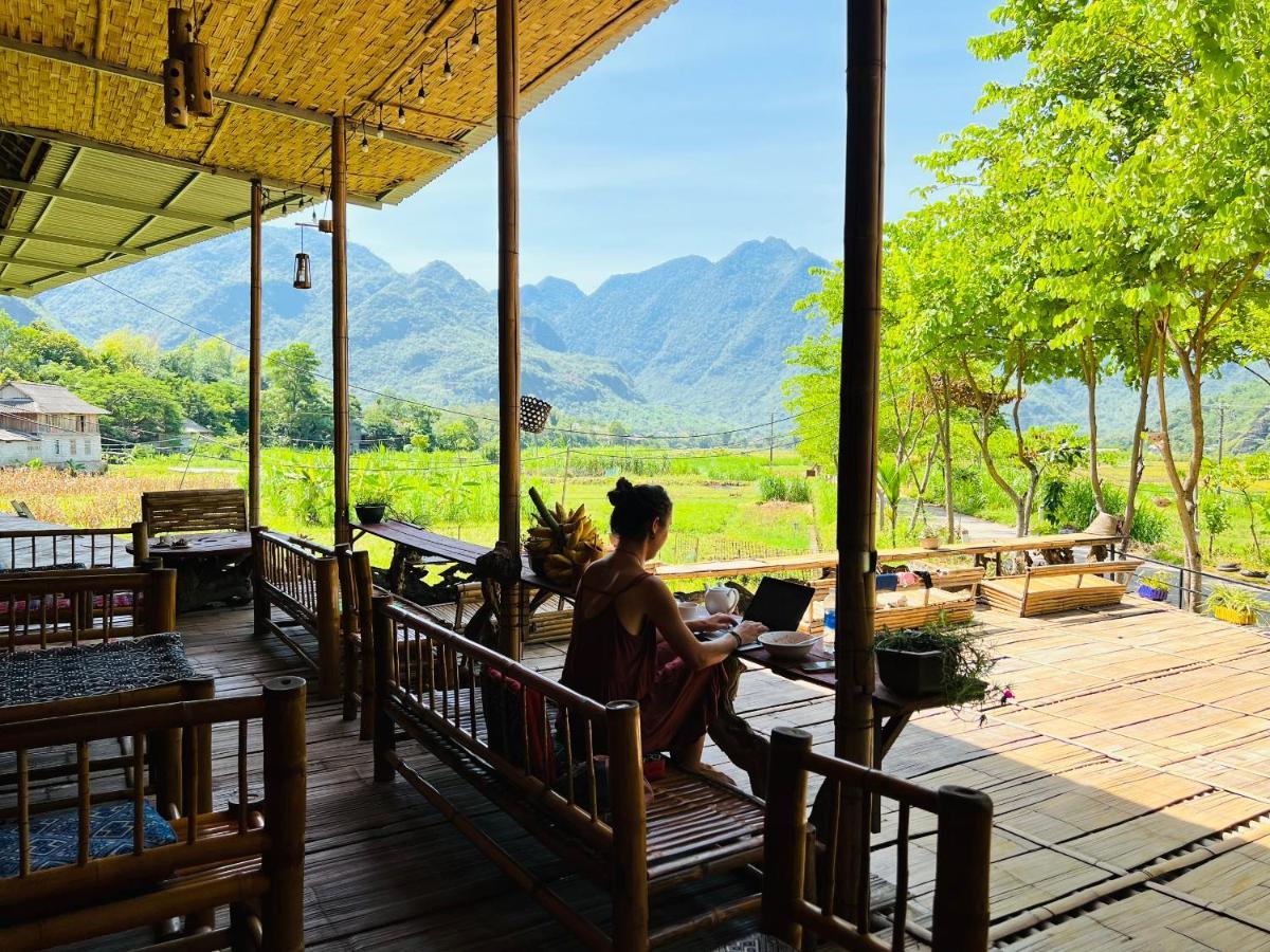 Truong Huy Homestay Mai Chau Exteriör bild