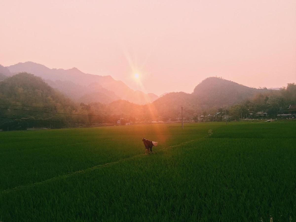 Truong Huy Homestay Mai Chau Exteriör bild